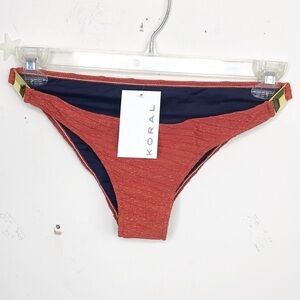 KORAL by LLana Kugel Orange bikini bottom